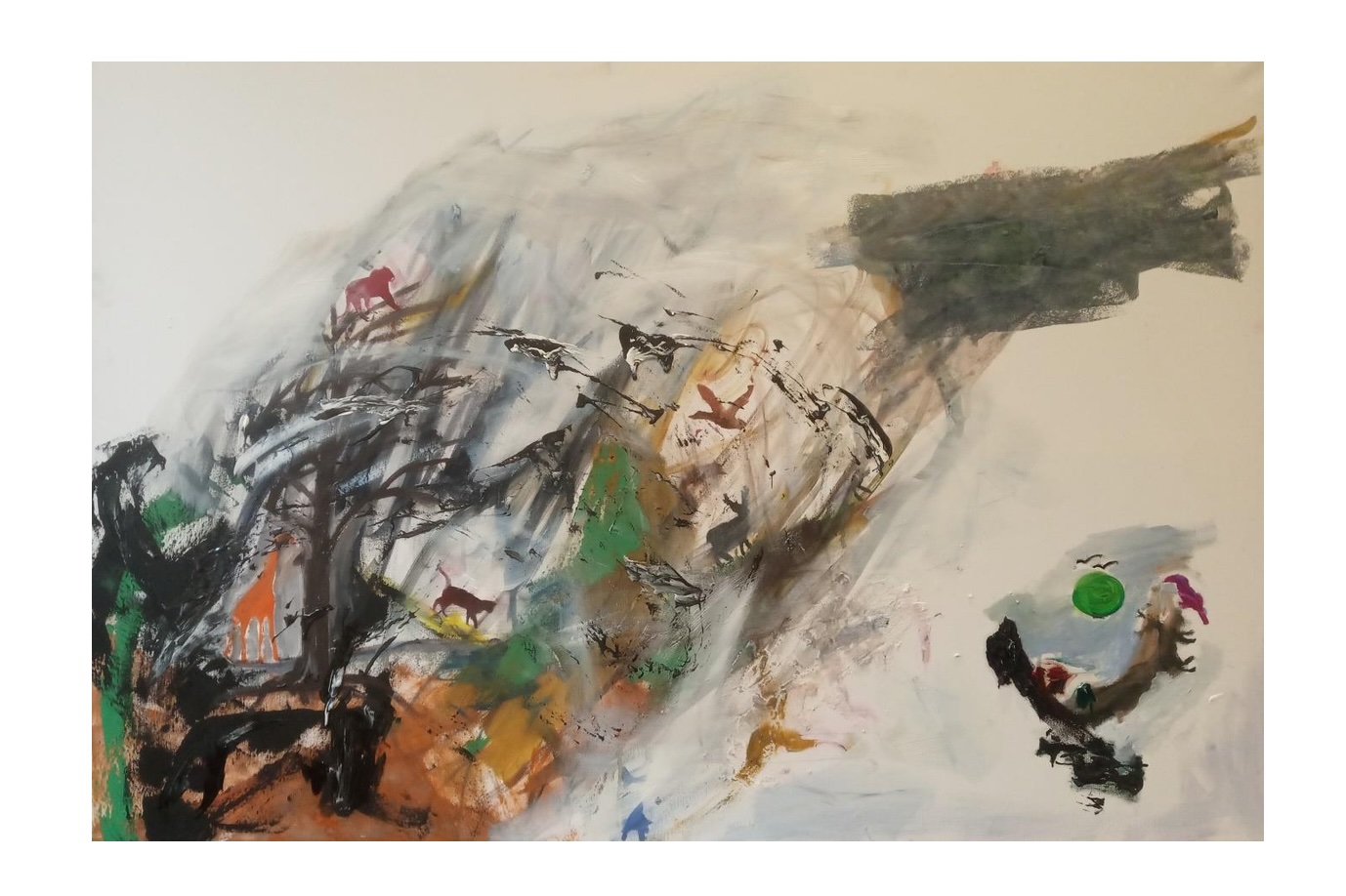 80x100cm - mixed technique. Untitled